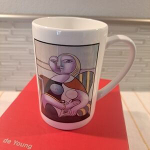 de Young Edition "Reading, 1932" Pablo  Picasso Mug Bone China 2011